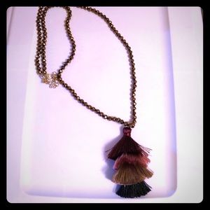 Tassel necklace